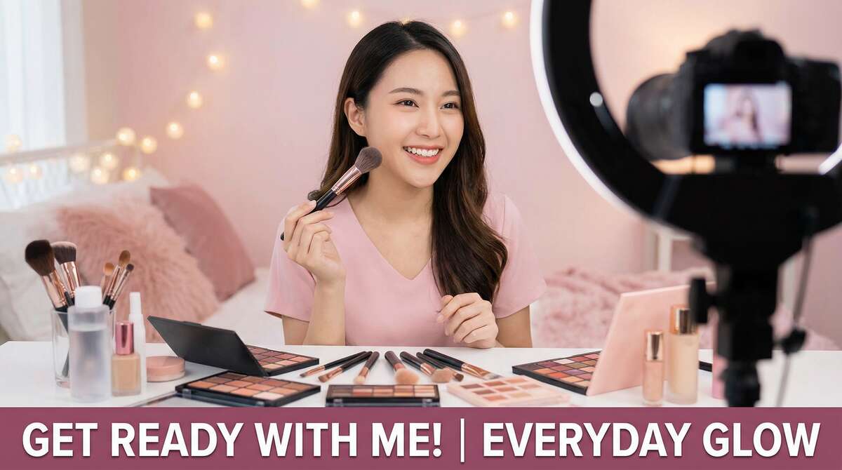 小马拉大车美妆视频教程